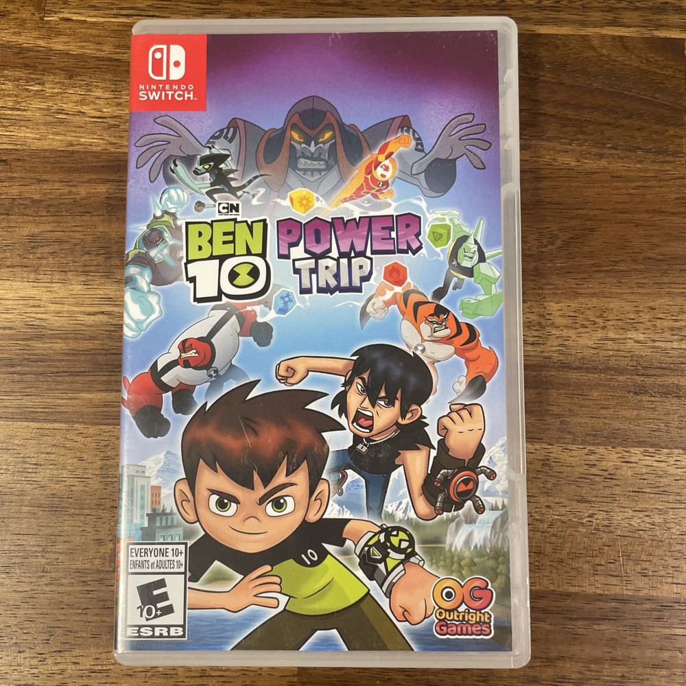 Replacement Case (NO GAME) Ben 10 Power Trip  Nintendo Switch