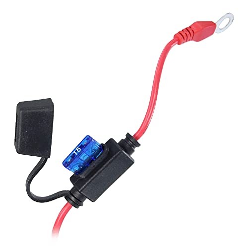 Indicator Eyelet M8, LED Indicator Showing Battery Charge Status, 8 mm