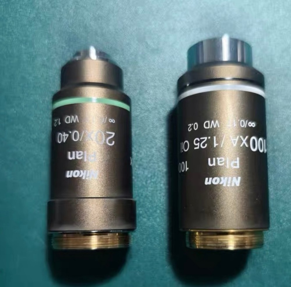 Nikon Plan20× Plan100× oil Microscope infinity objective lens