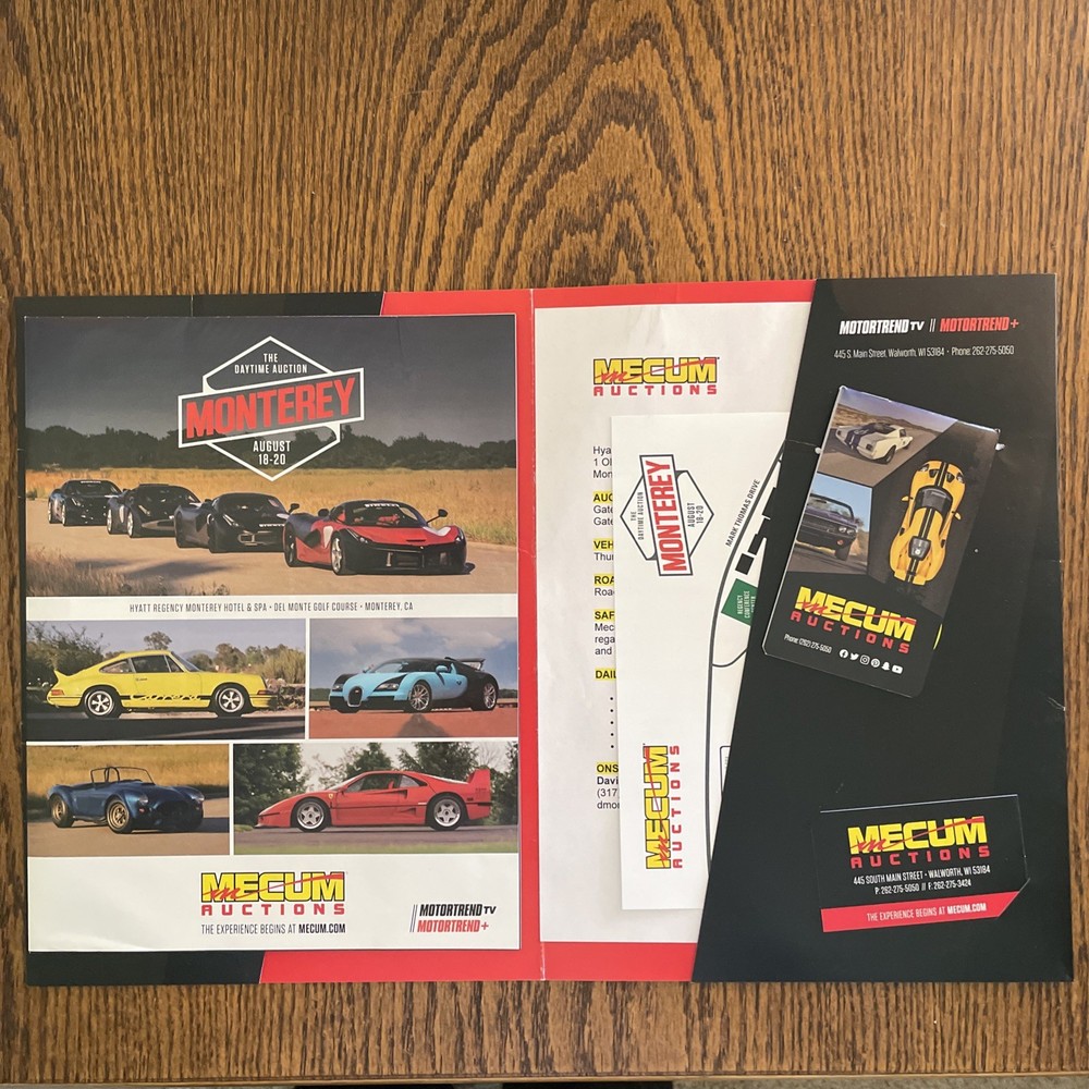 mecum car auction 2022