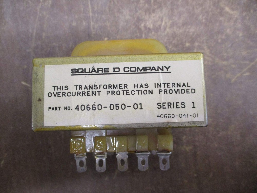 Square D Transformer 40660-050-01 Ser. 1 Used