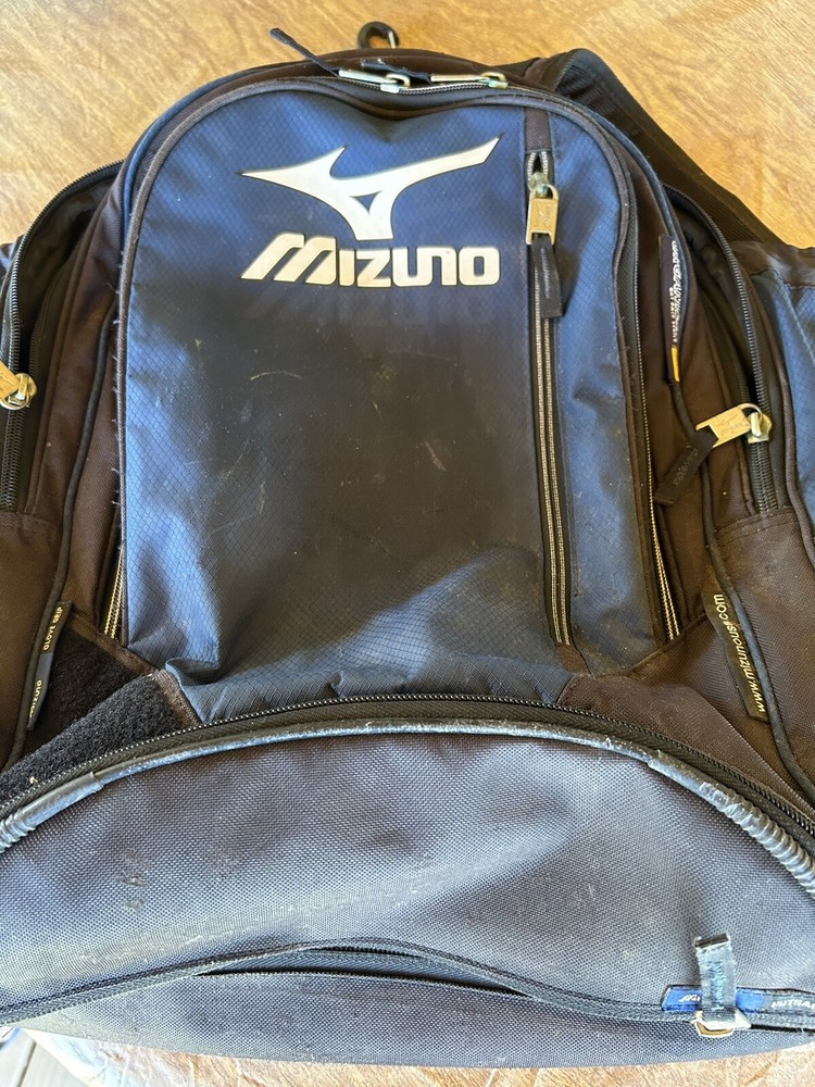 Mizuno Futsac Backpack Organizer Bat Pack Series Blue And Black