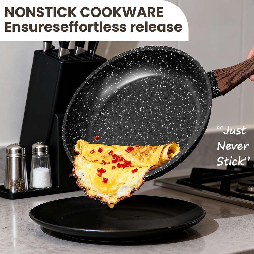 Pots & Pans Set Non Stick 31 Piece Kitchen Induction Cookware & Bakeware Set