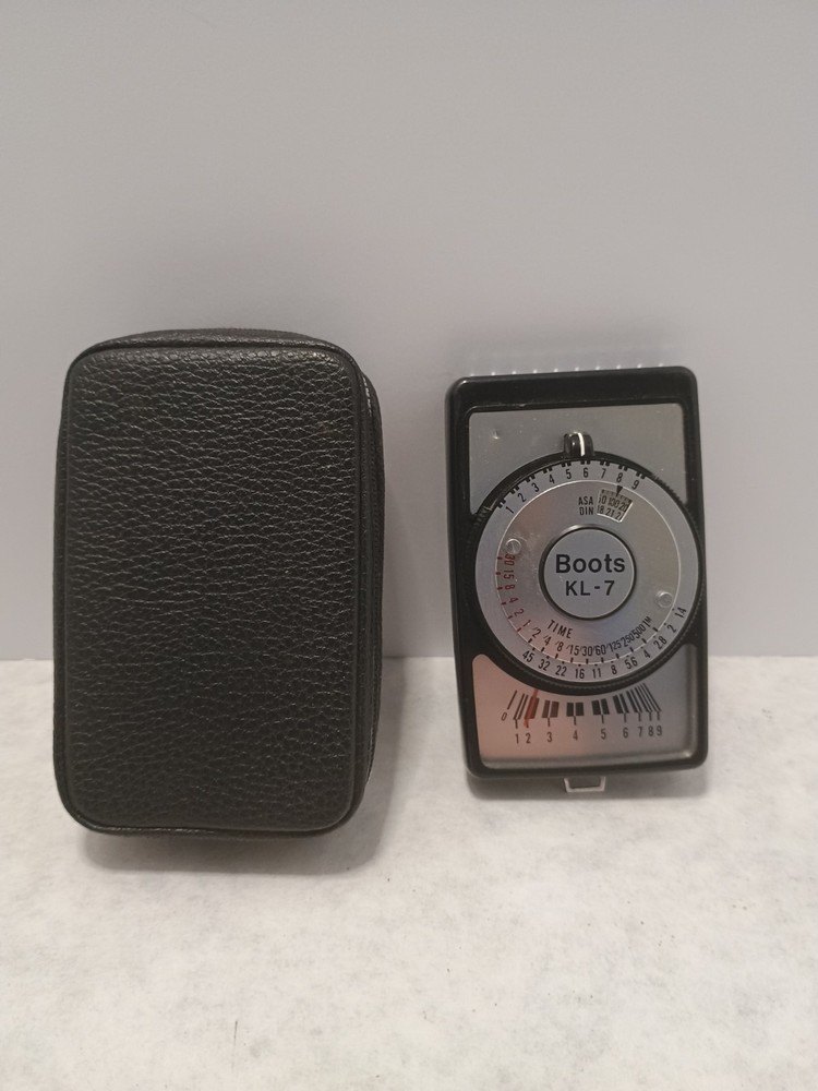 Boots KL-7 Light Meter -- Tested, Confirmed to be Light Reactive