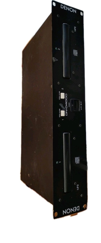 Denon DN-D4000 Dual Door Media Player Bundle - Functional with Minor Issues .