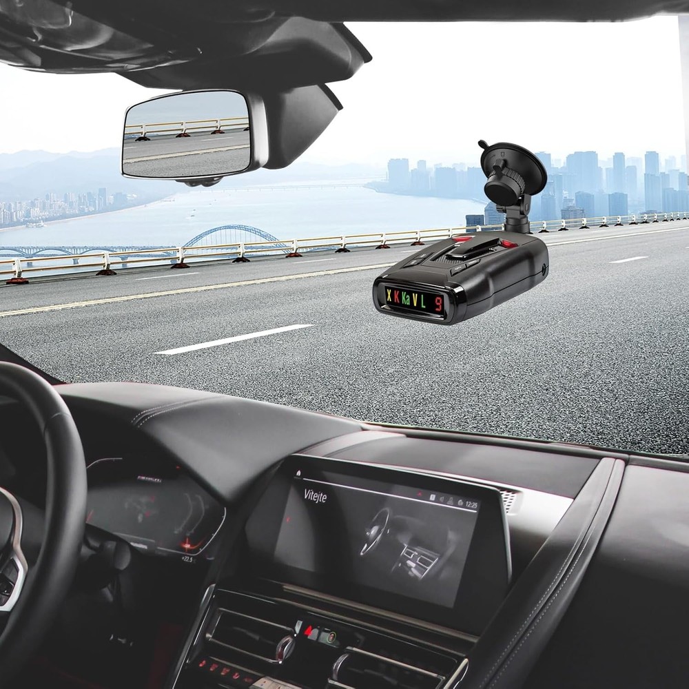 Radar Detector Mount,Car Radar mounting Bracket Suction Cup Holder,Windshield...