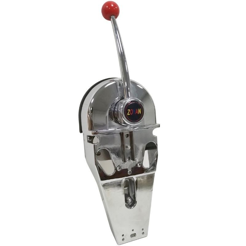 General purpose jacket Single lever marine engine control box Top mounting zinc