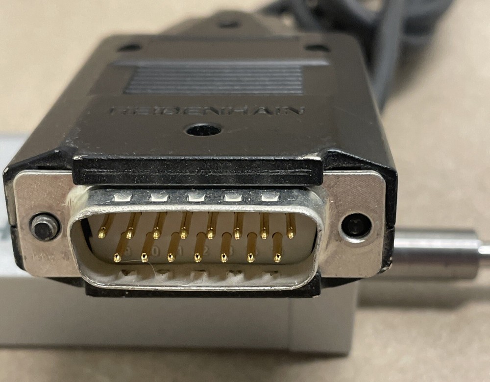 Heidenhain MT 1271 H3 Microscope Focus Linear Encoder 12mm Straight Length Gauge