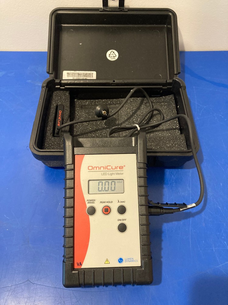 15140 Lumen Dynamics LM2011 & LS100 omnicure LED light meter