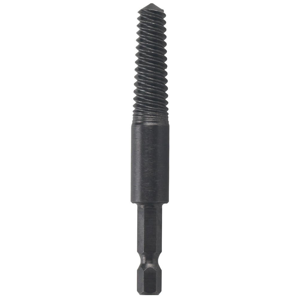 6PC/Set Damaged Screw Extractor 1/4 Hex Shank Tool Broken Stripped Bolt Remover
