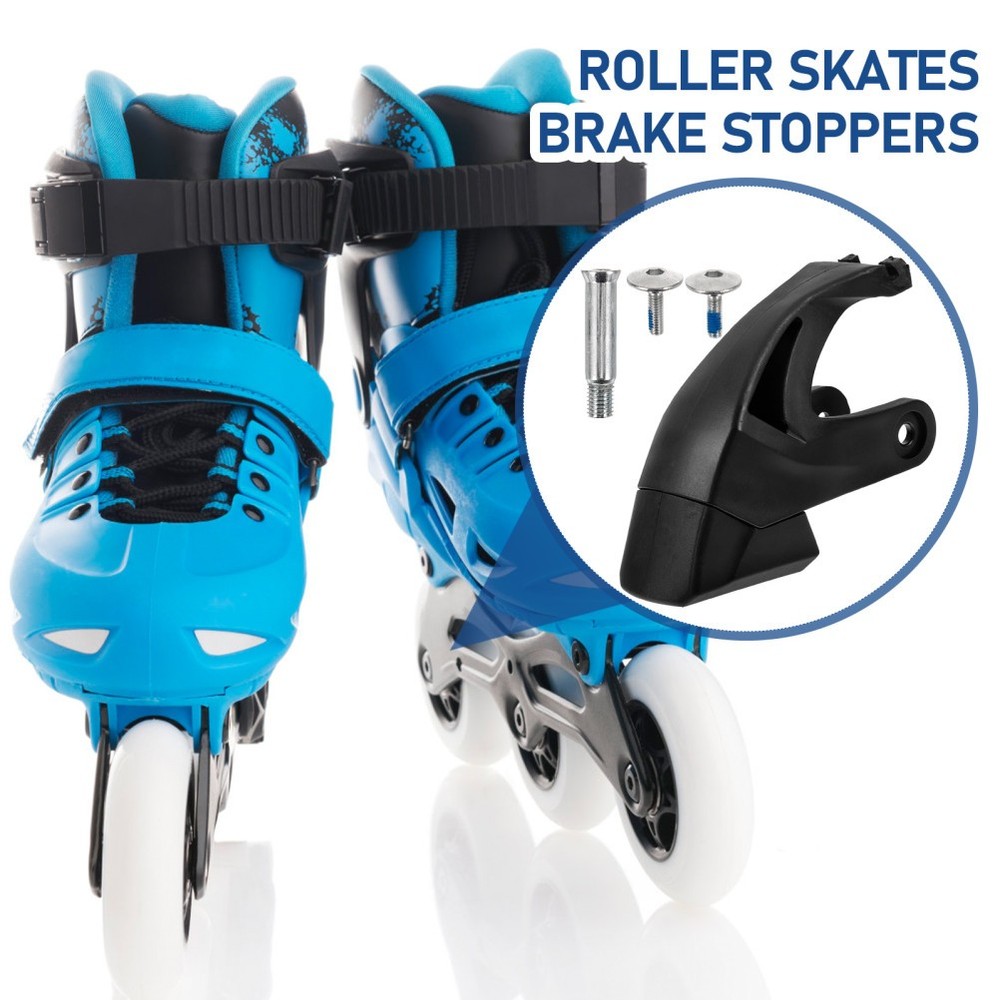 Inline Skates Replacement Brake Roller Stoppers for Block Pad Part