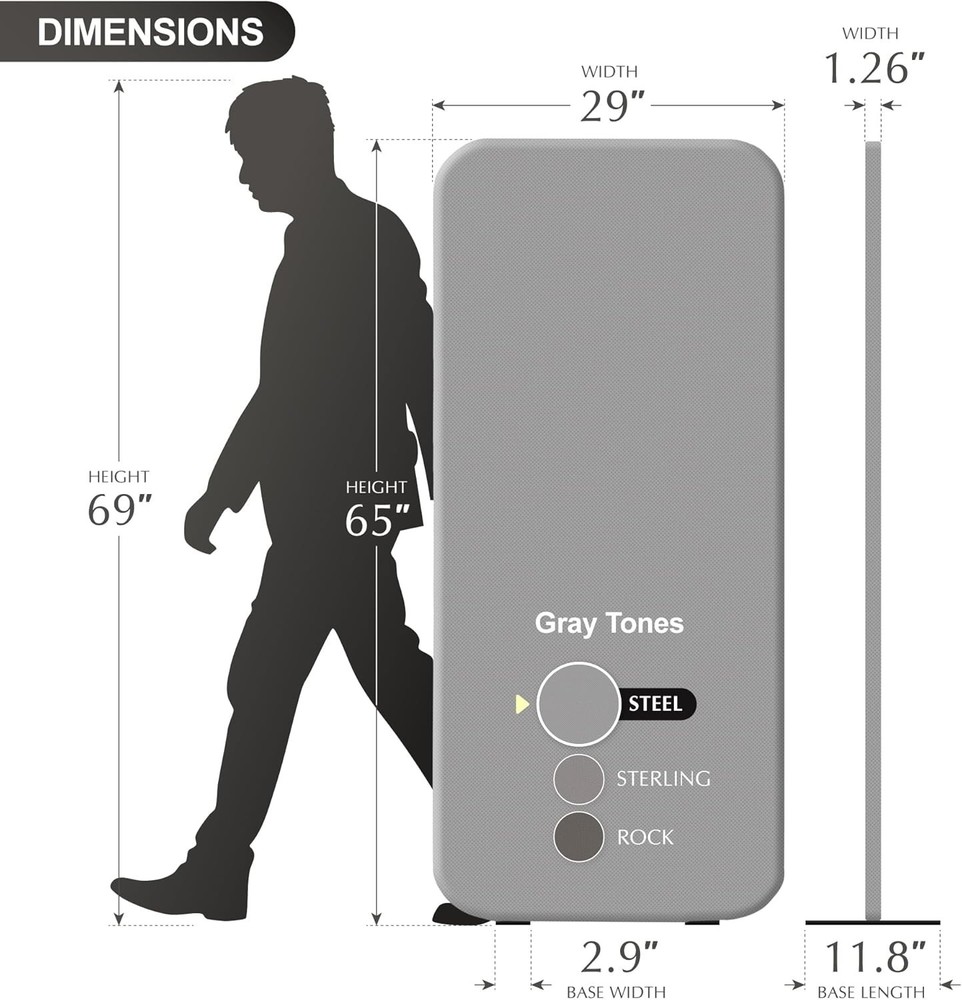 Standing Room Dividers Privacy Divider Panel Wall Portable Divider Separator