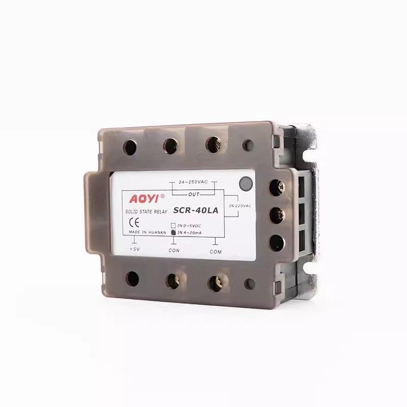 Single-phase Solid-state AC Voltage Regulating Module Relay SCR-40LA 0-5V