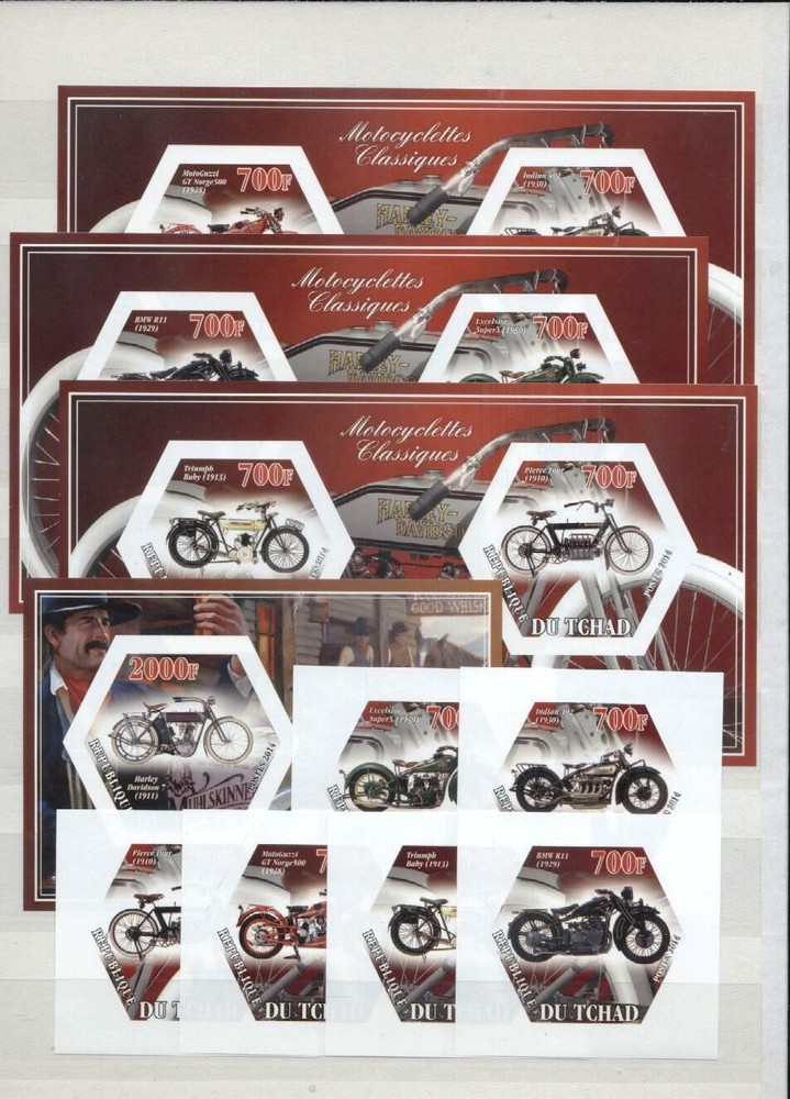 (946073) Motorcycle, - odd sized - World - private issue -