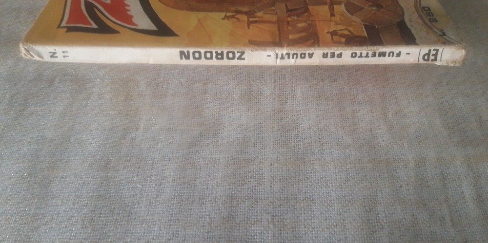1975 ZORDON Comic No. 11 Unreturned. Great.