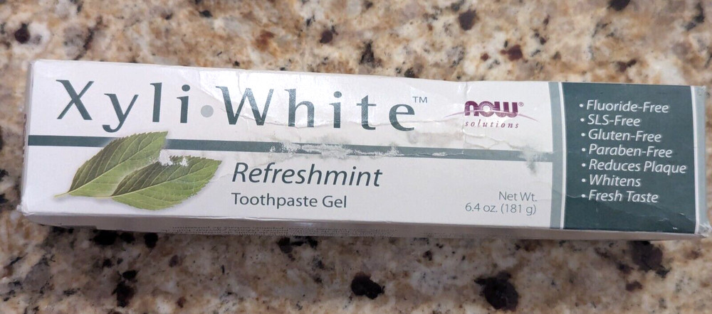Now Solutions Xyli White Refreshmint Toothpaste Gel 6.4 oz