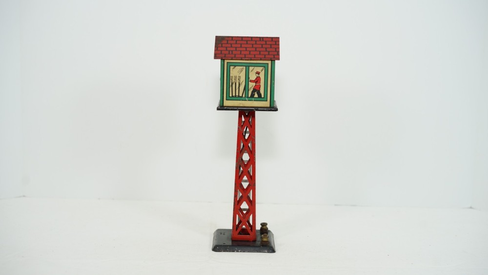 Marx O Scale Radio Control Train Tower w/ Working Light No Box B3