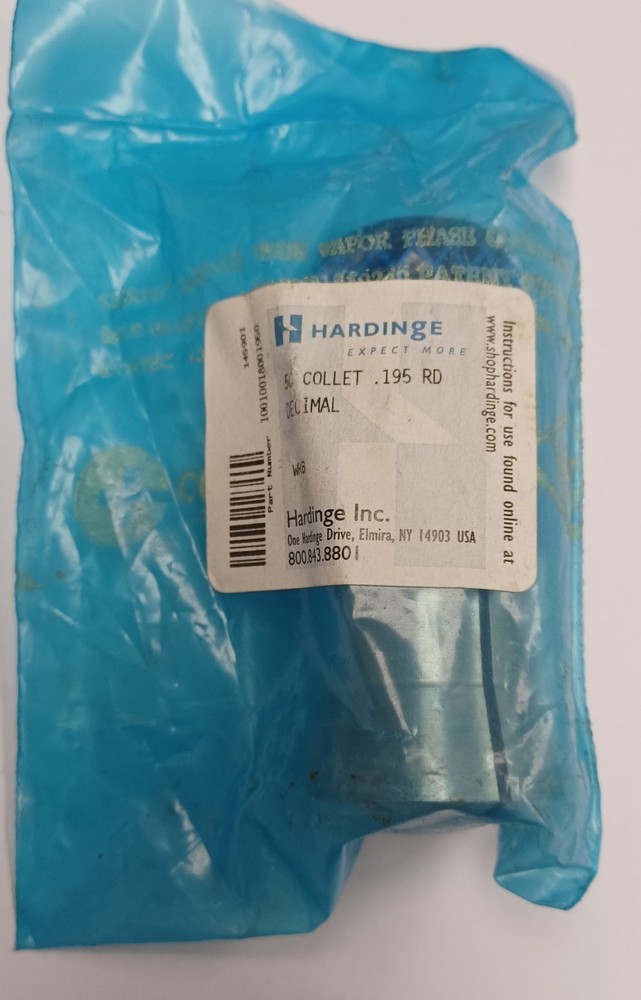 HARDINGE 5C  .195"  round smooth collet