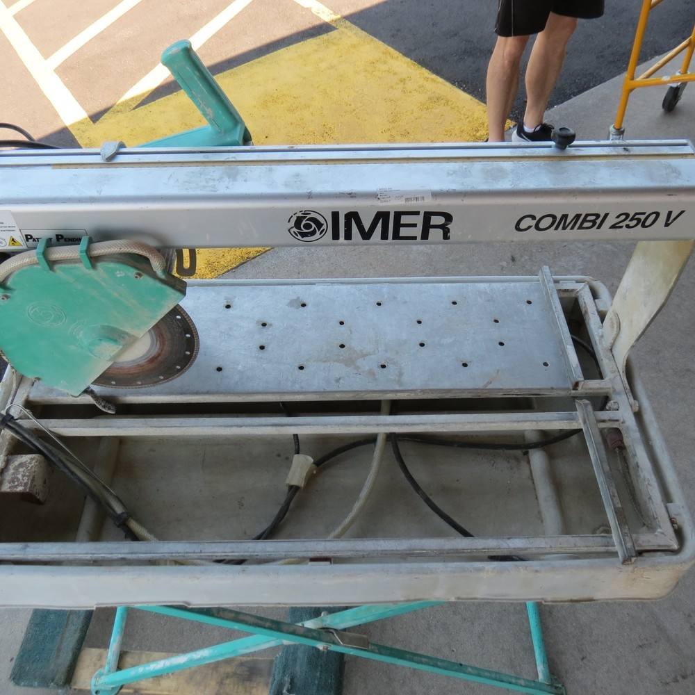 IMER COMBI 250V 10" TILE SAW WITH STAND