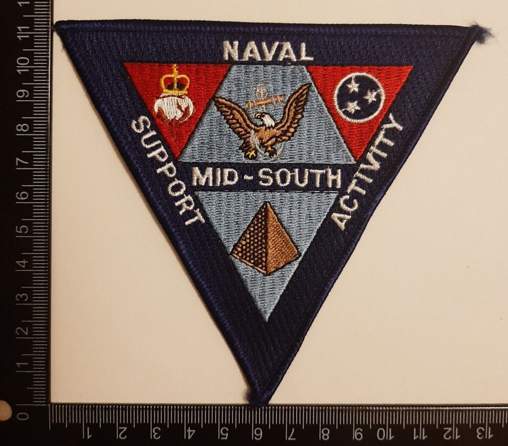 USN US Navy Naval Support Activity Mid South Patch