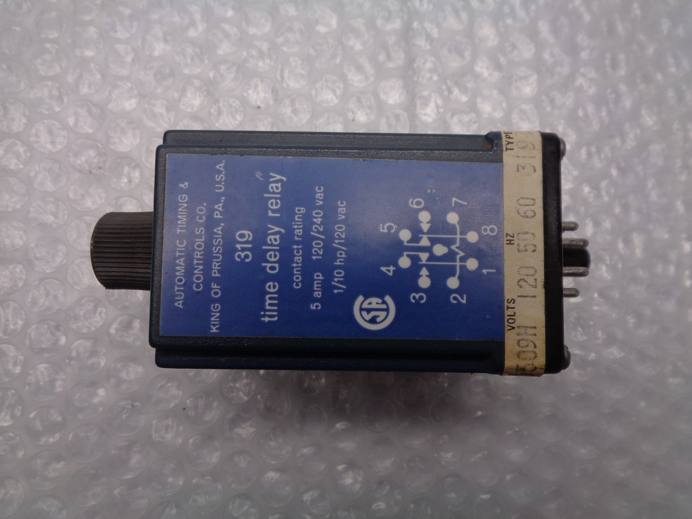 AUTOMATIC TIMING & CONTROLS 319 U0309H RELAY NSNP