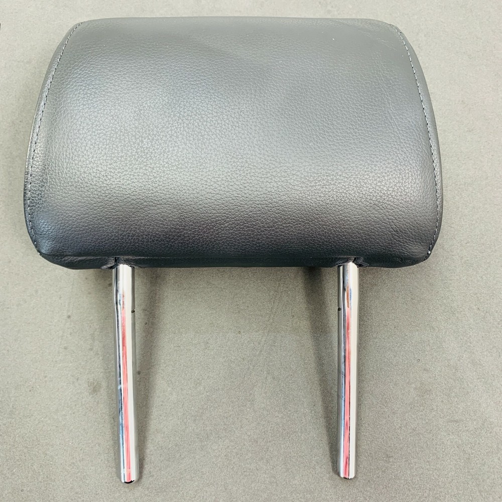 05-08 Audi A6 Quattro Driver Left Front Headrest Leather Black OEM