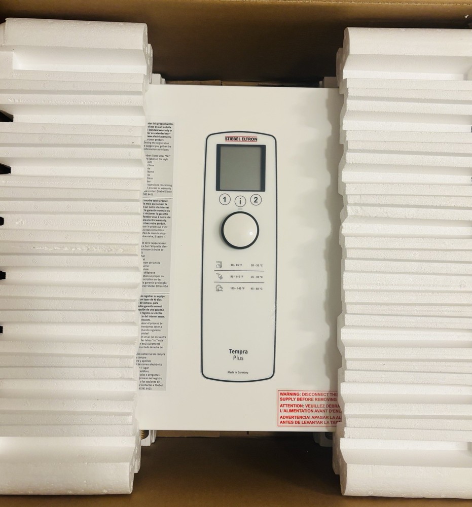 Stiebel Eltron Tankless Water Heater – Tempra 36 Plus - FOR PARTS/REPAIR