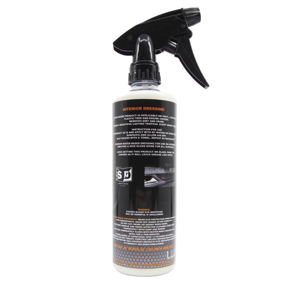 interior shine cleaning natural dressing