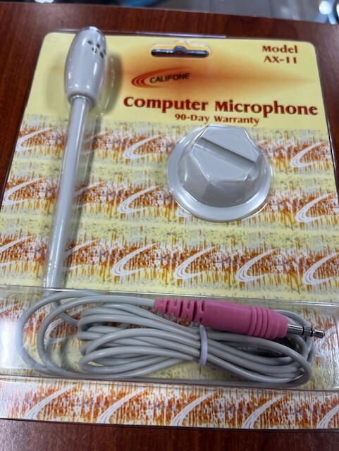 NEW Califone AX-11 Computer Microphone