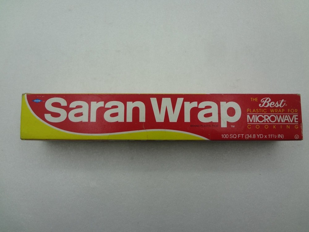 Dow Saran Wrap Plastic Wrap 1982-1984