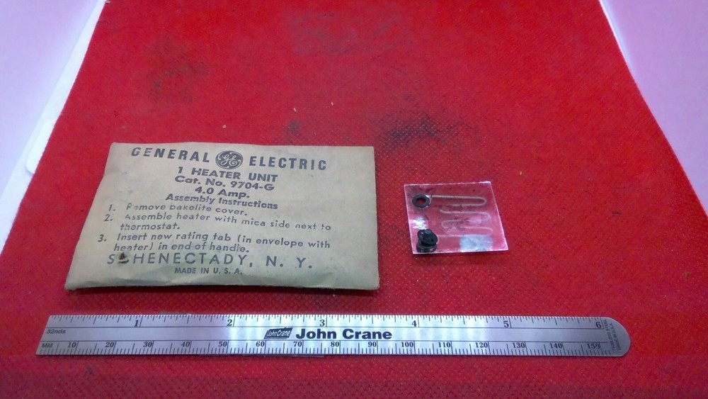 GENERAL ELECTRIC 9704 HEATER ELEMENT/OVERLOAD