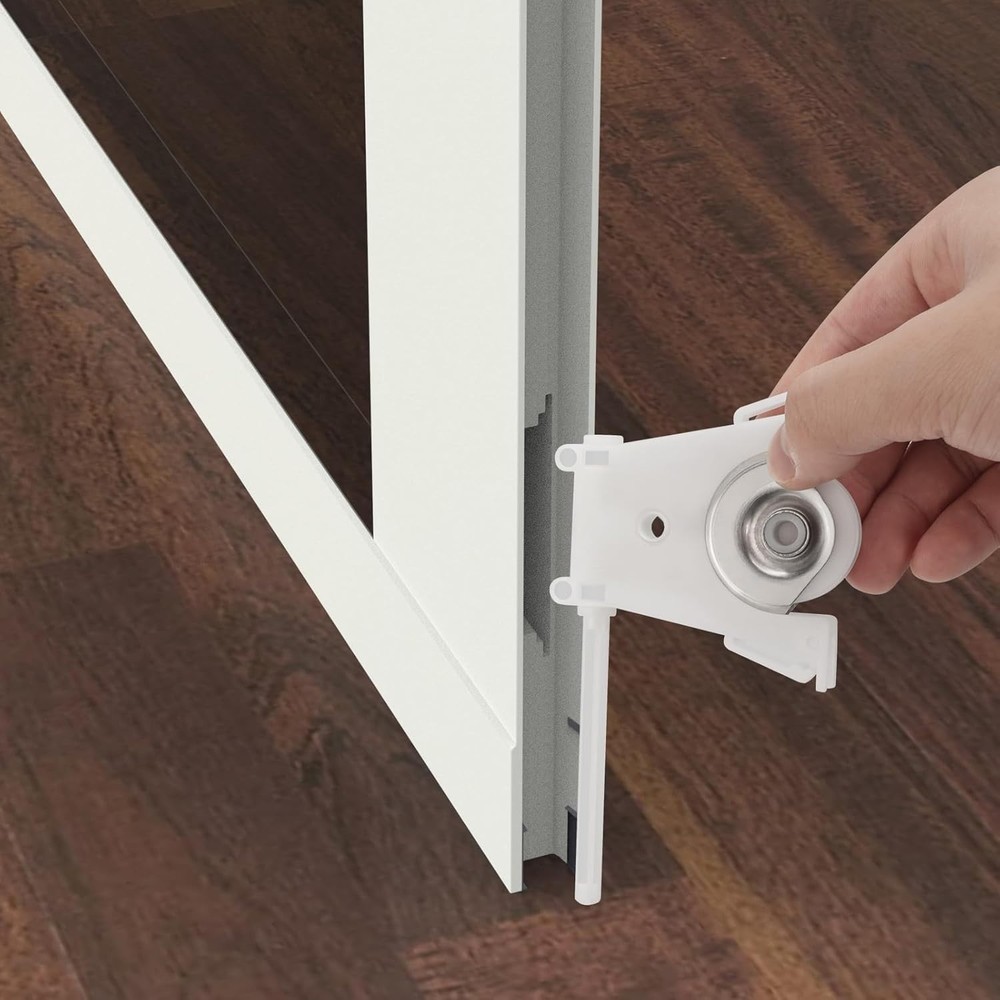 Quality 2 Pack Screen Door Rollers - Adjustable Height, Compatible with Andersen