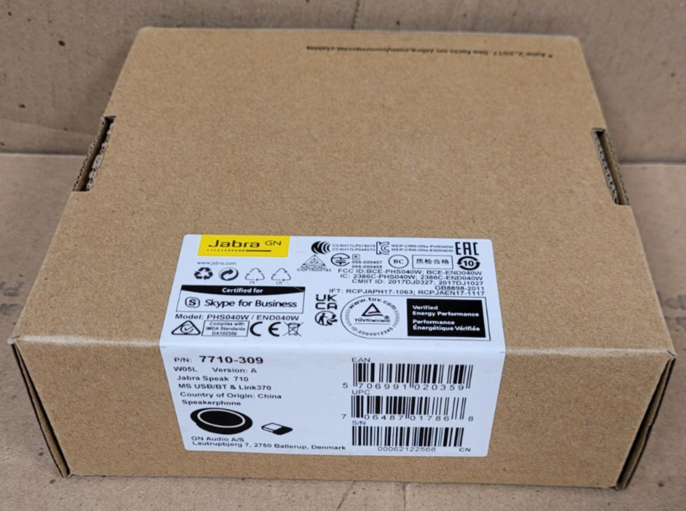 (OPEN BOX!) Jabra 7710-309 Speak 710 MS USB/BT & Link370