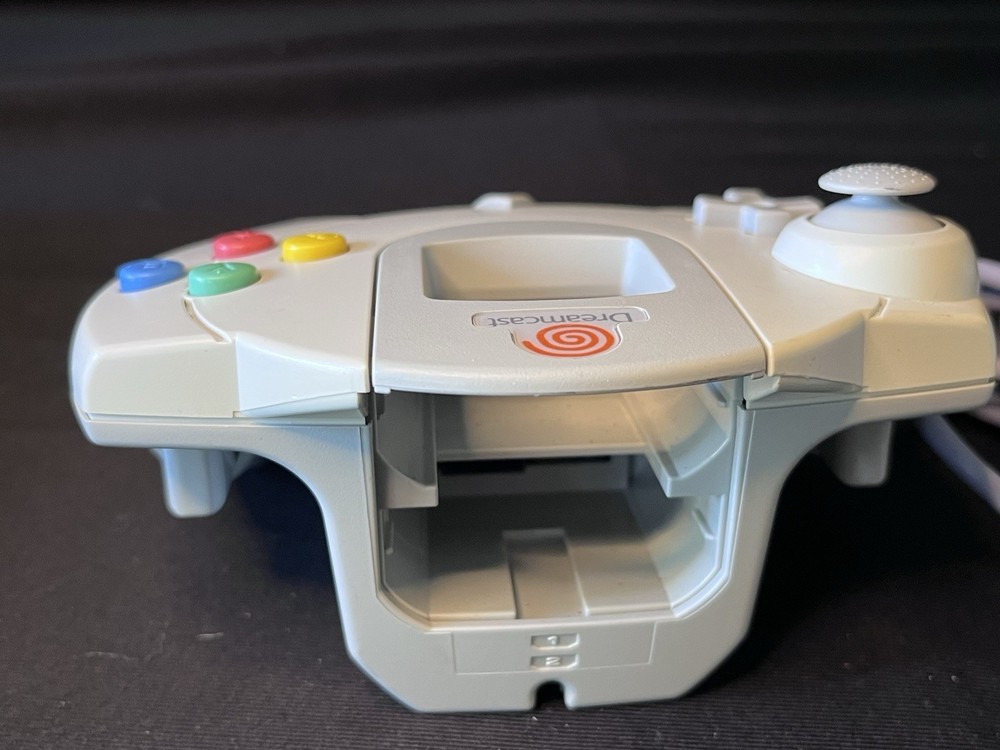 SEGA Dreamcast Controller HKT-7700 White TESTED WORKING