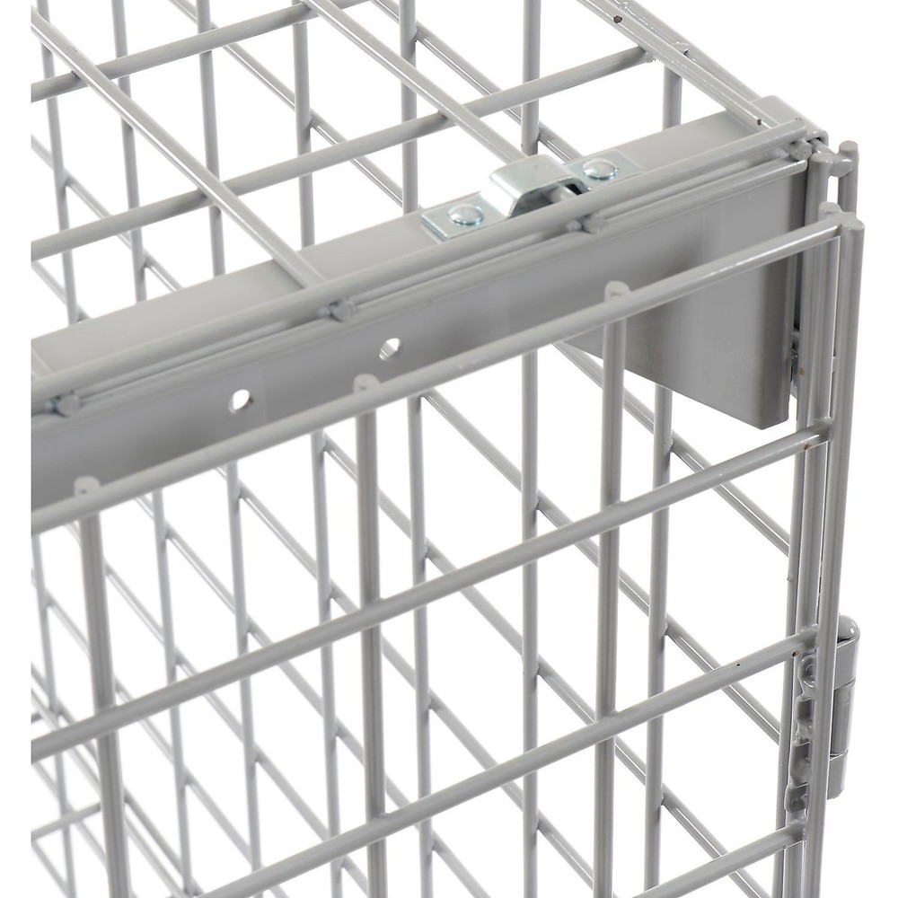 Global Industrial Wire Mesh Security Cage 48 x 36 x 72