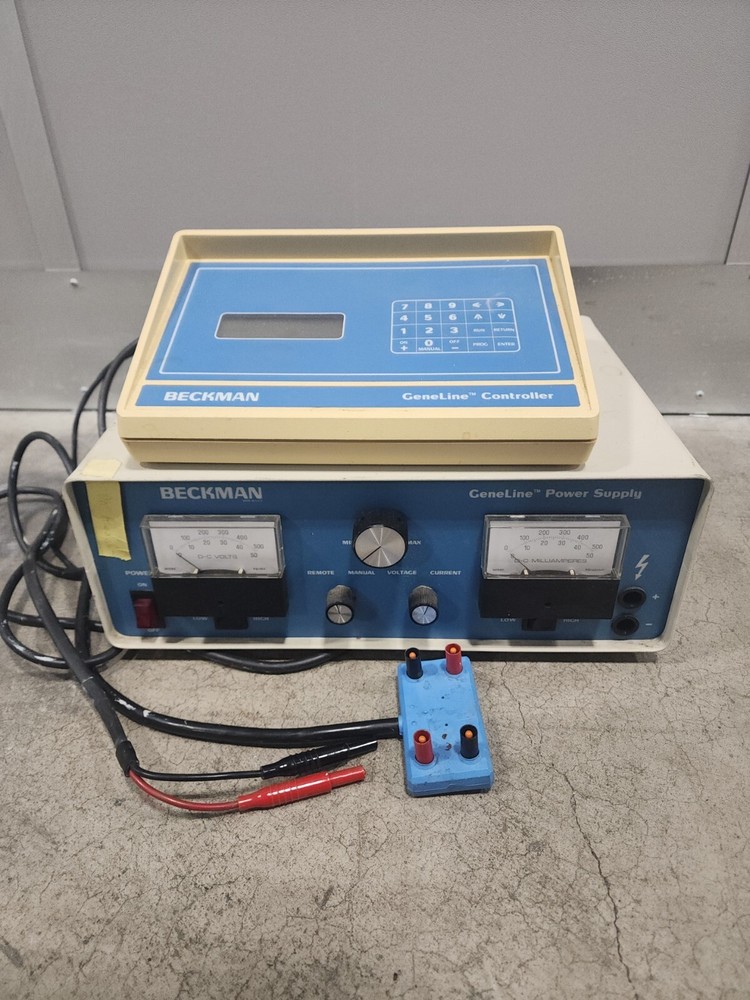 Beckman GeneLine Power Supply and GeneLine Controller