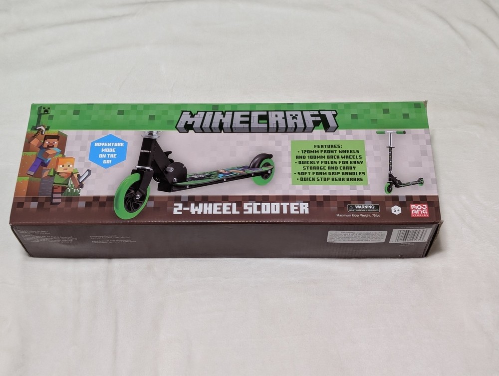minecraft scooter 2 wheel scooter