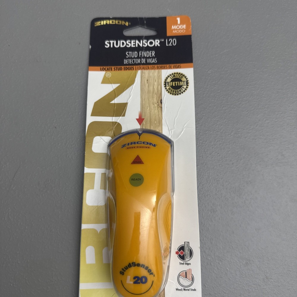 Zircon StudSensor L20 Stud Finder to Locate Stud Edges