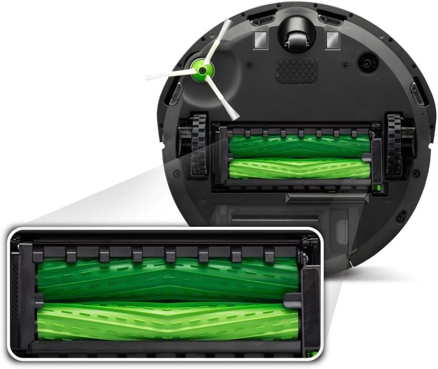 Replacement Dual Multi-Surface Rubber Brushes for iRobot Roomba J, E & I Series