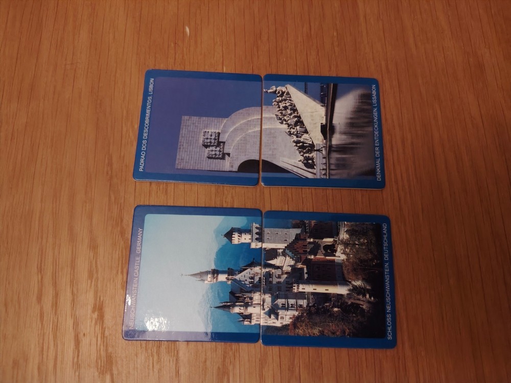 Brain Game Memory Card Game Famous Landmarks Readers Digest