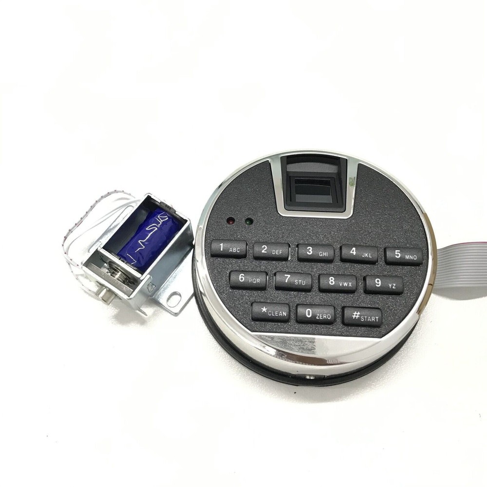 Fingerprint Safe Lock Replacement Digital Safe Lock Security Solenoid Lock