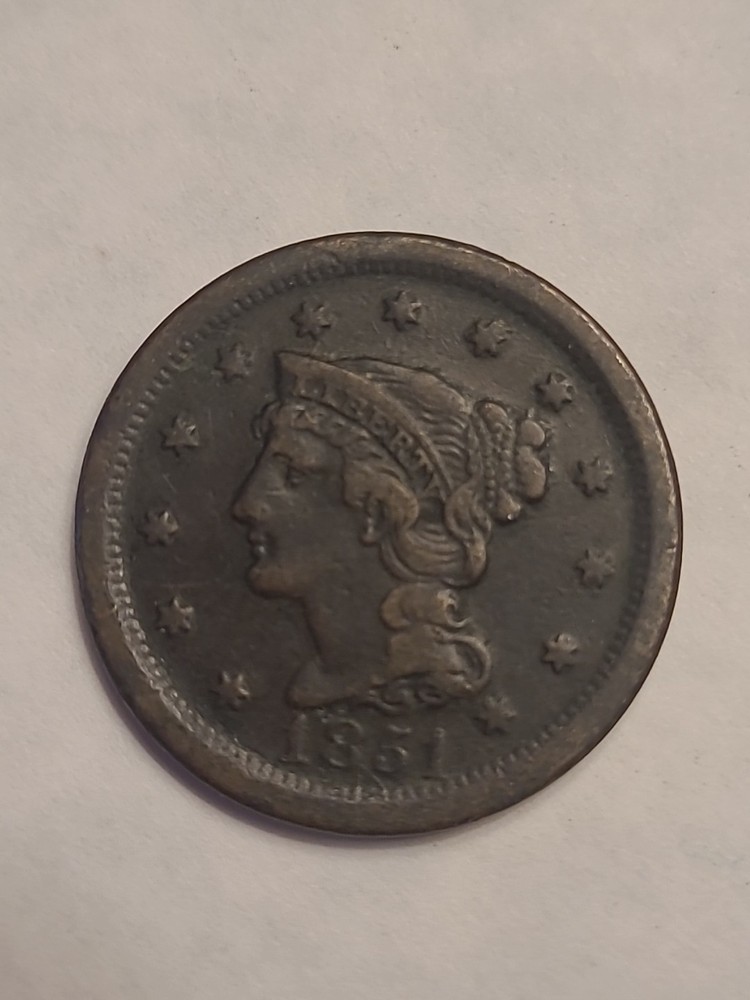 1851 Large Cent Lot *31