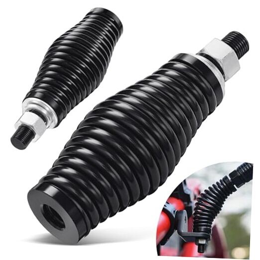 2Pcs Whip Lights Spring Mounting Base,Heavy Duty Barrel Spring Mounting Base,