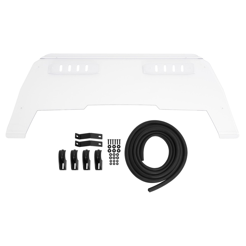 Plastic Panel Window For Arctic Cat Wildcat 12-19 Clear Rear Vented Windshield