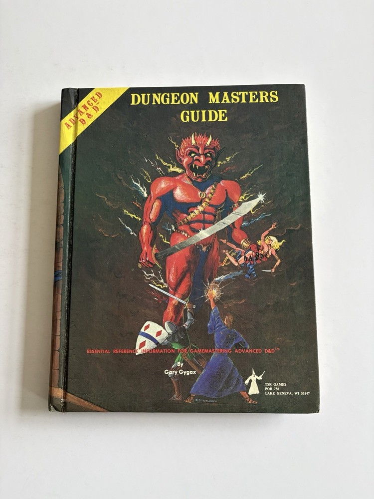 Advanced Dungeons and Dragons Dungeon Masters Guide TSR 1979