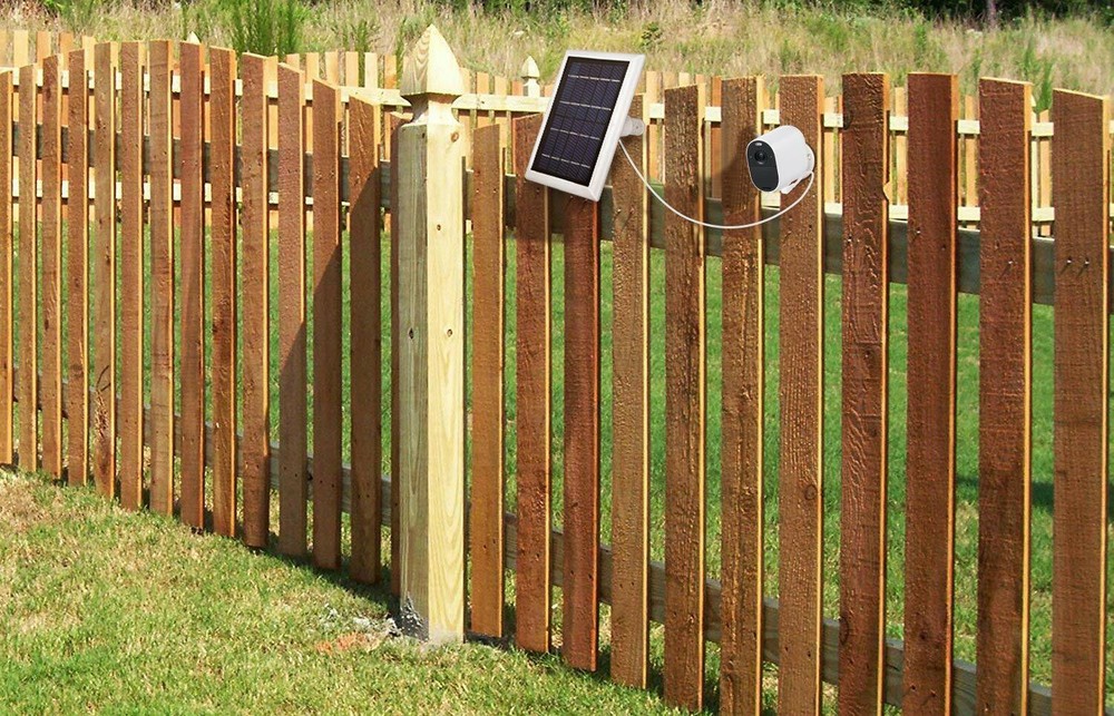 Wasserstein Solar Panel with 13.1ft/4m Cable Compatible with Arlo Essential