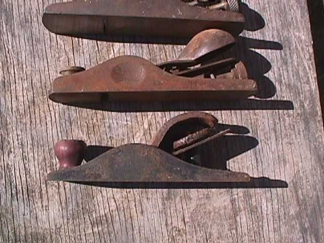 RUSTY WOOD BLOCK PLANE PARTS