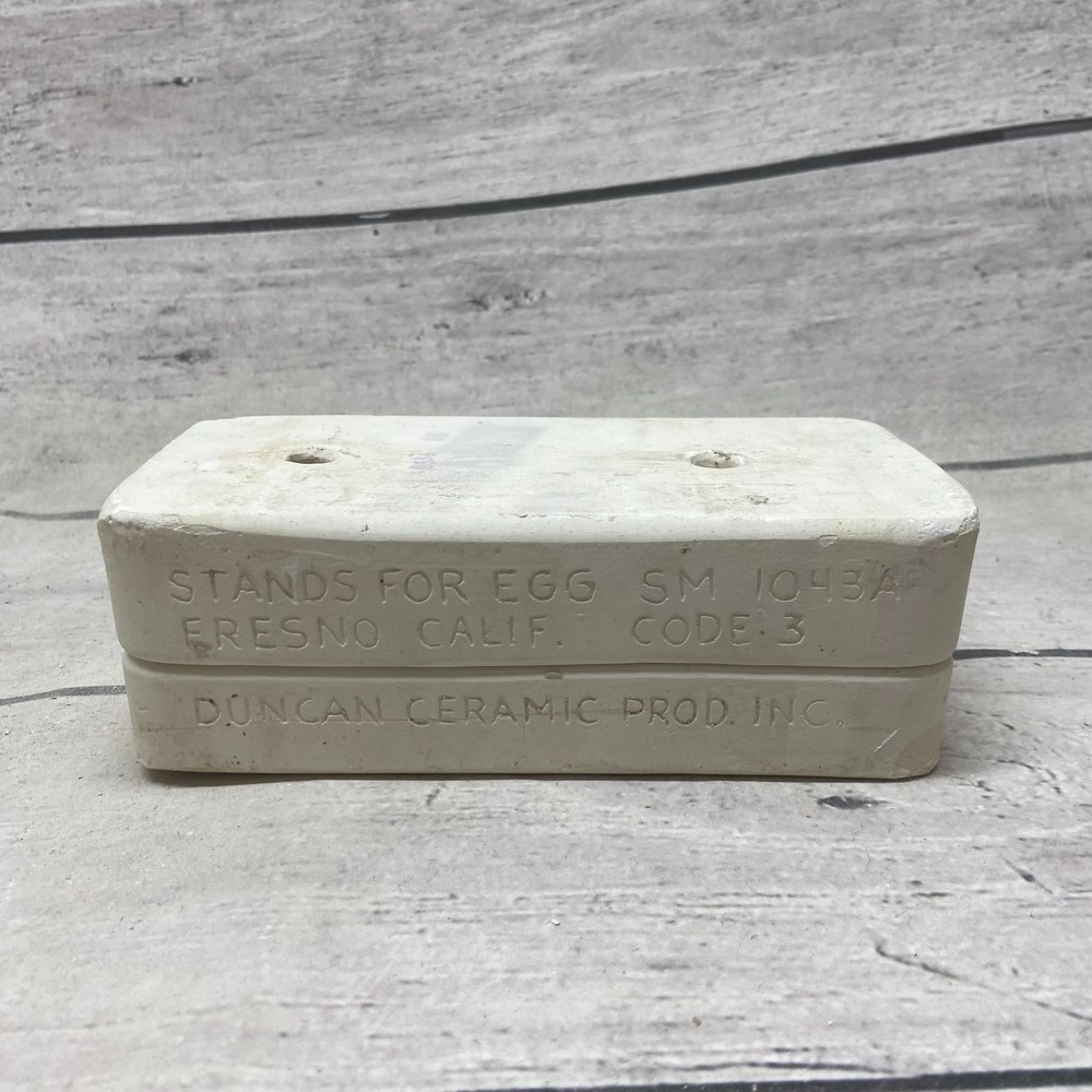 Duncan Ceramic Casting Mold Stands For Egg #1043-A