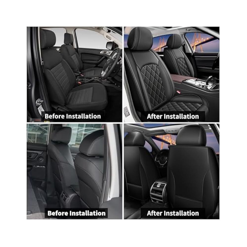 Transit Connect 2 Seat Covers, Premium Fabric & Easy Maintenance, 2010+