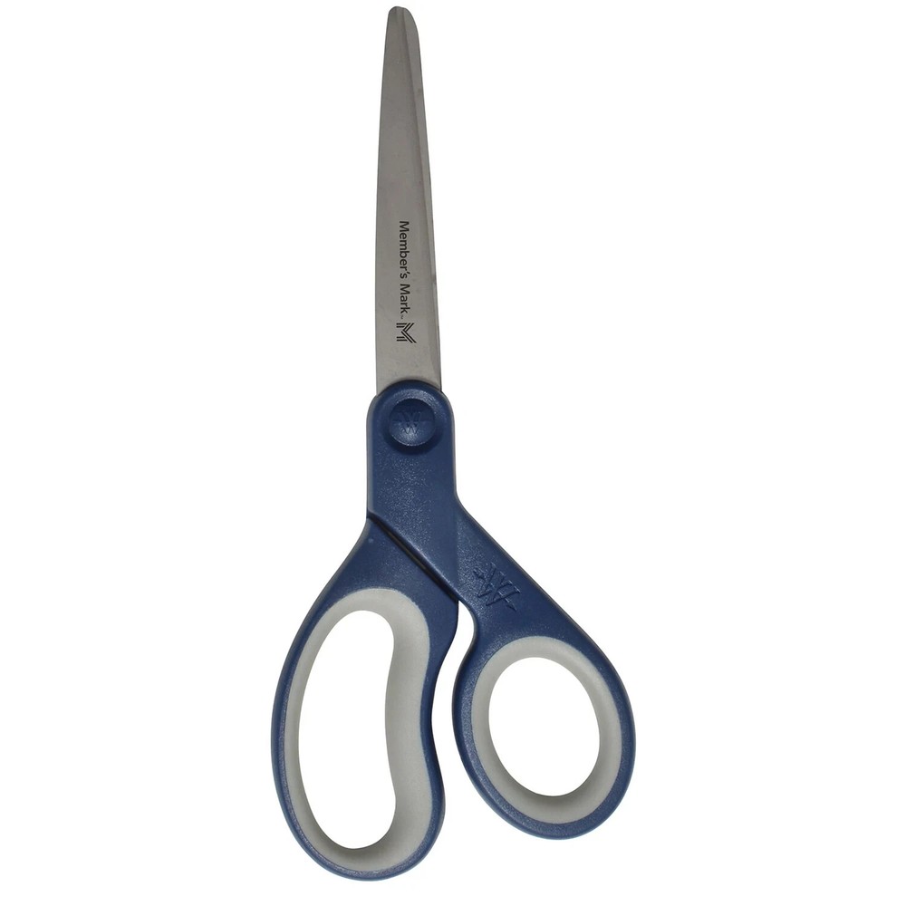 Member's Mark Anti-Microbial Scissors with Box Cutter – Safe & Versatile Tool